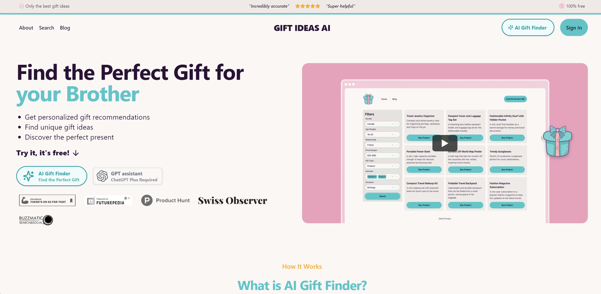 Gift Ideas AI's featured image