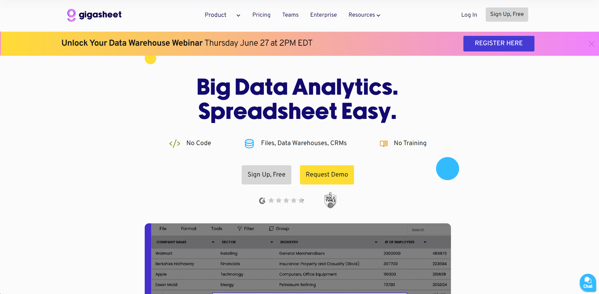 Gigasheet's featured image