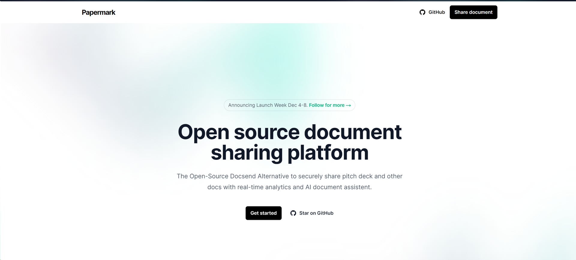 Papermark's featured image